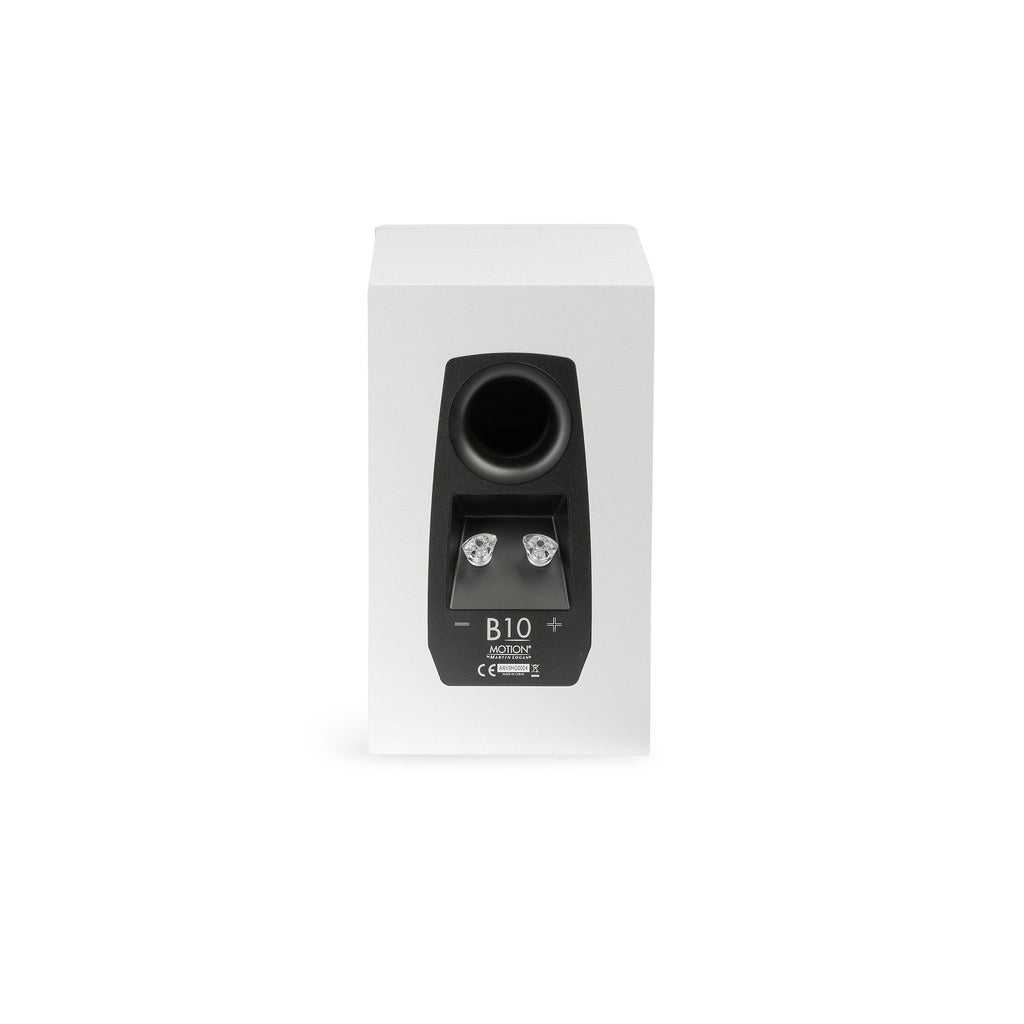 Martin Logan Motion B10 Premium Bookshelf Speakers - High-Fidelity Audio for Home Theater & Music Listening - Perfect for Small Rooms, Offices & Audiophile Setups