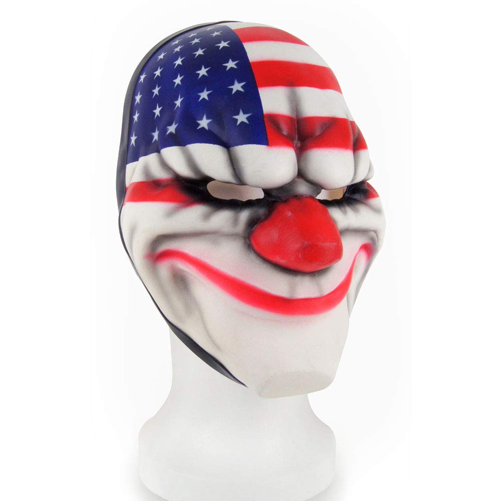 Payday 2 Dallas Character Halloween Cosplay Mask - Perfect for Gaming Conventions, Costume Parties & Themed Events