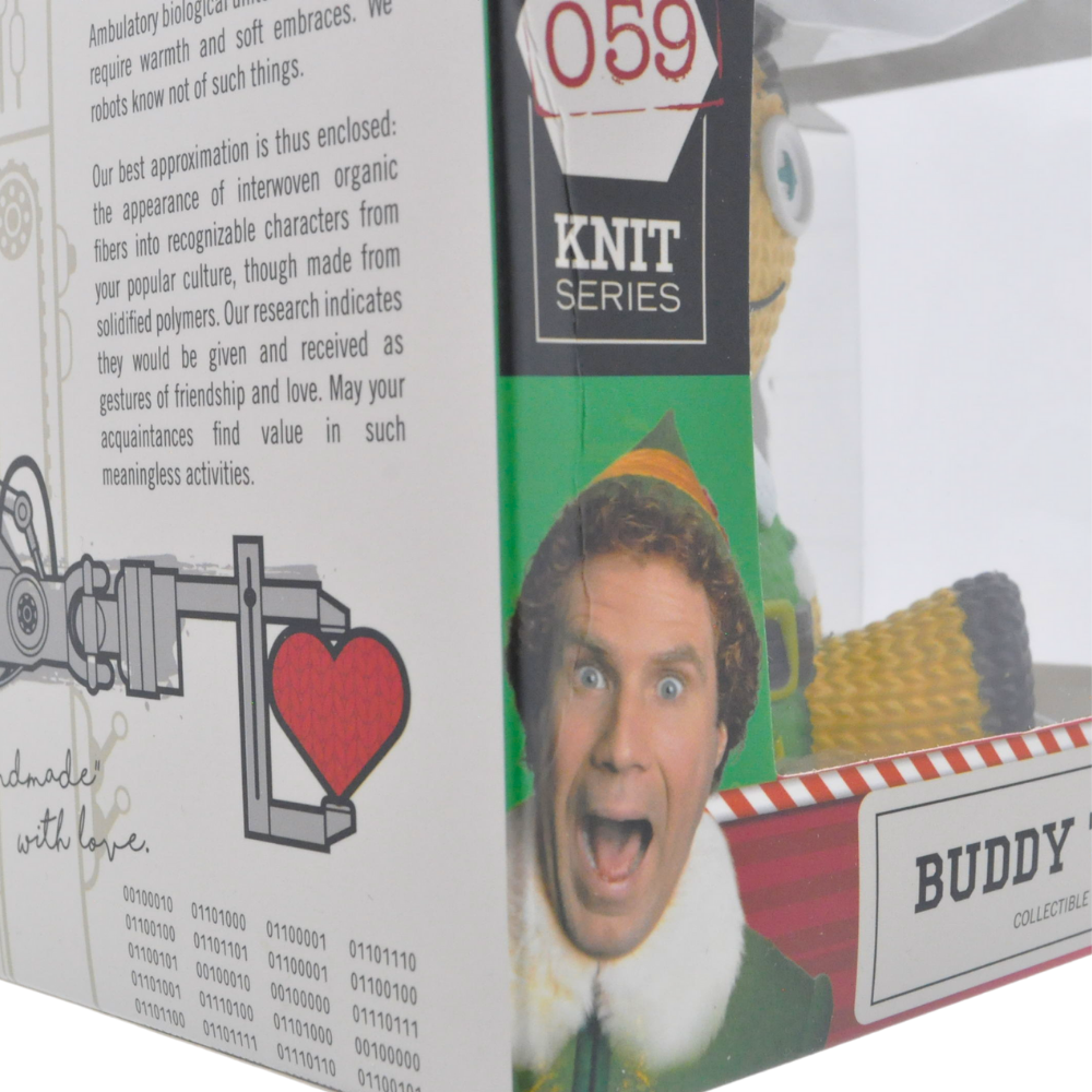 Handmade Robot-Crafted Vinyl Buddy the Elf Collectible - Perfect for Christmas Decorations, Gifts, and Movie Memorabilia
