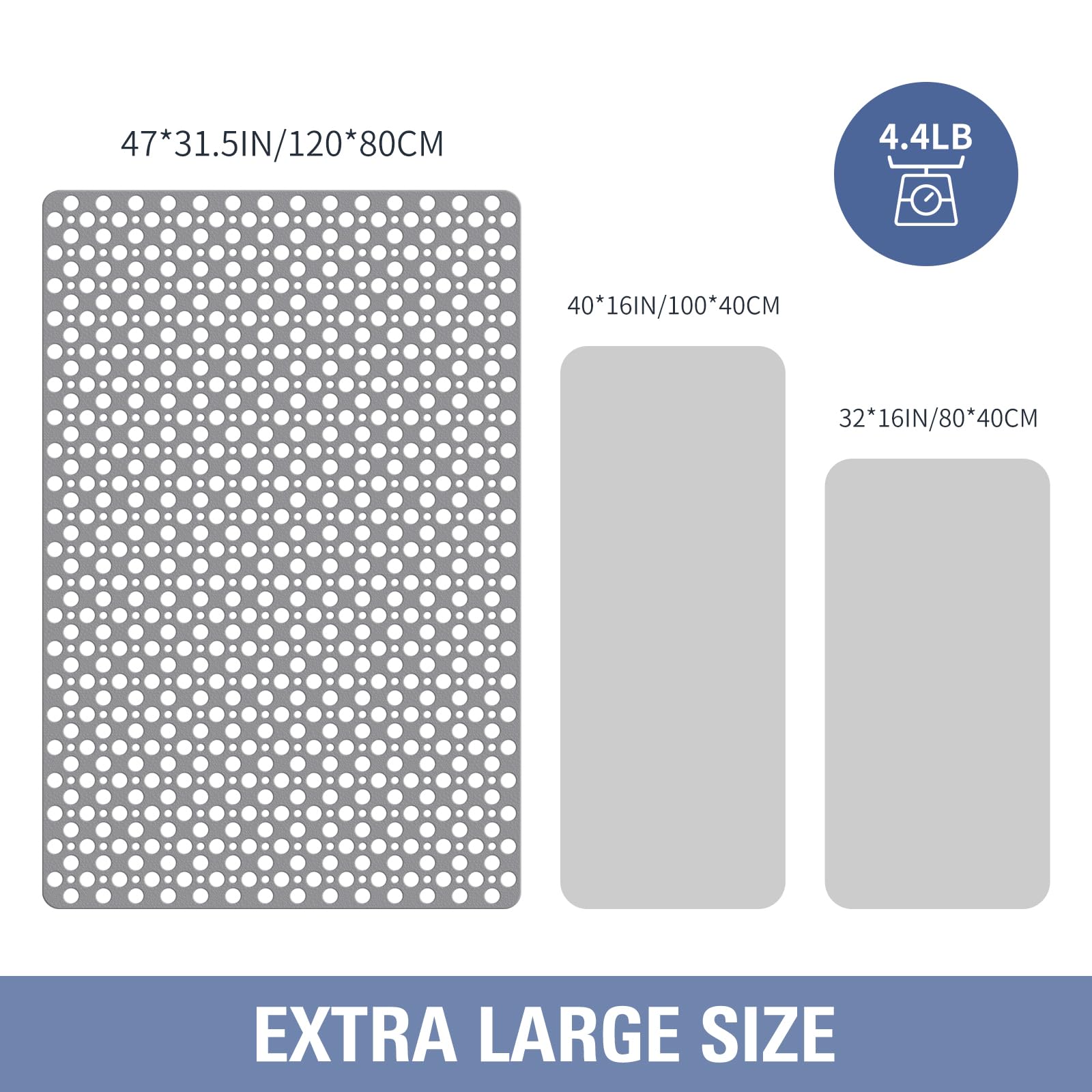 OTHWAY Extra Large Non-Slip Shower Mat 47