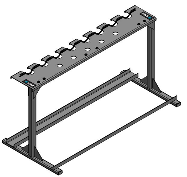 Best Auger Racks for Ice Fishing & Outdoor Storage – Durable Steel Auger Organizer for Garage, Shed & Workshop