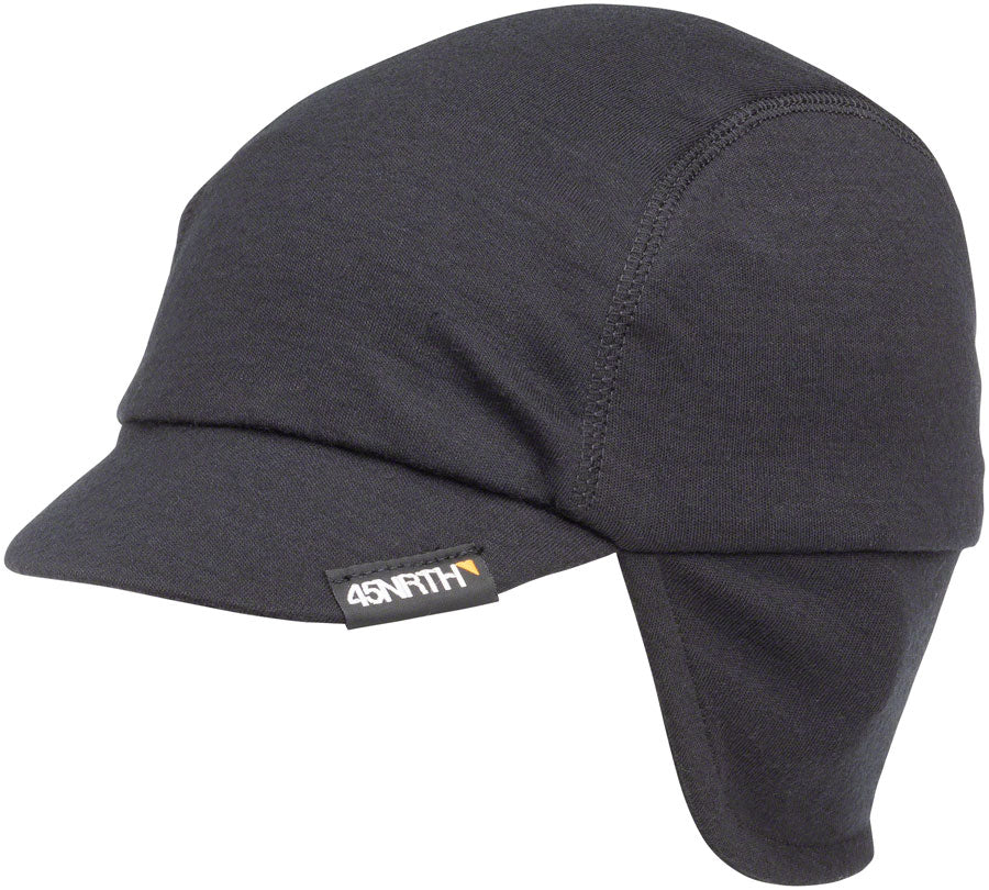 45NRTH Greazy Cycling Cap - Black, Large/X Large - Comfortable Bike Hat for Men & Women - Perfect for Road Cycling, Commuting & Outdoor Adventures