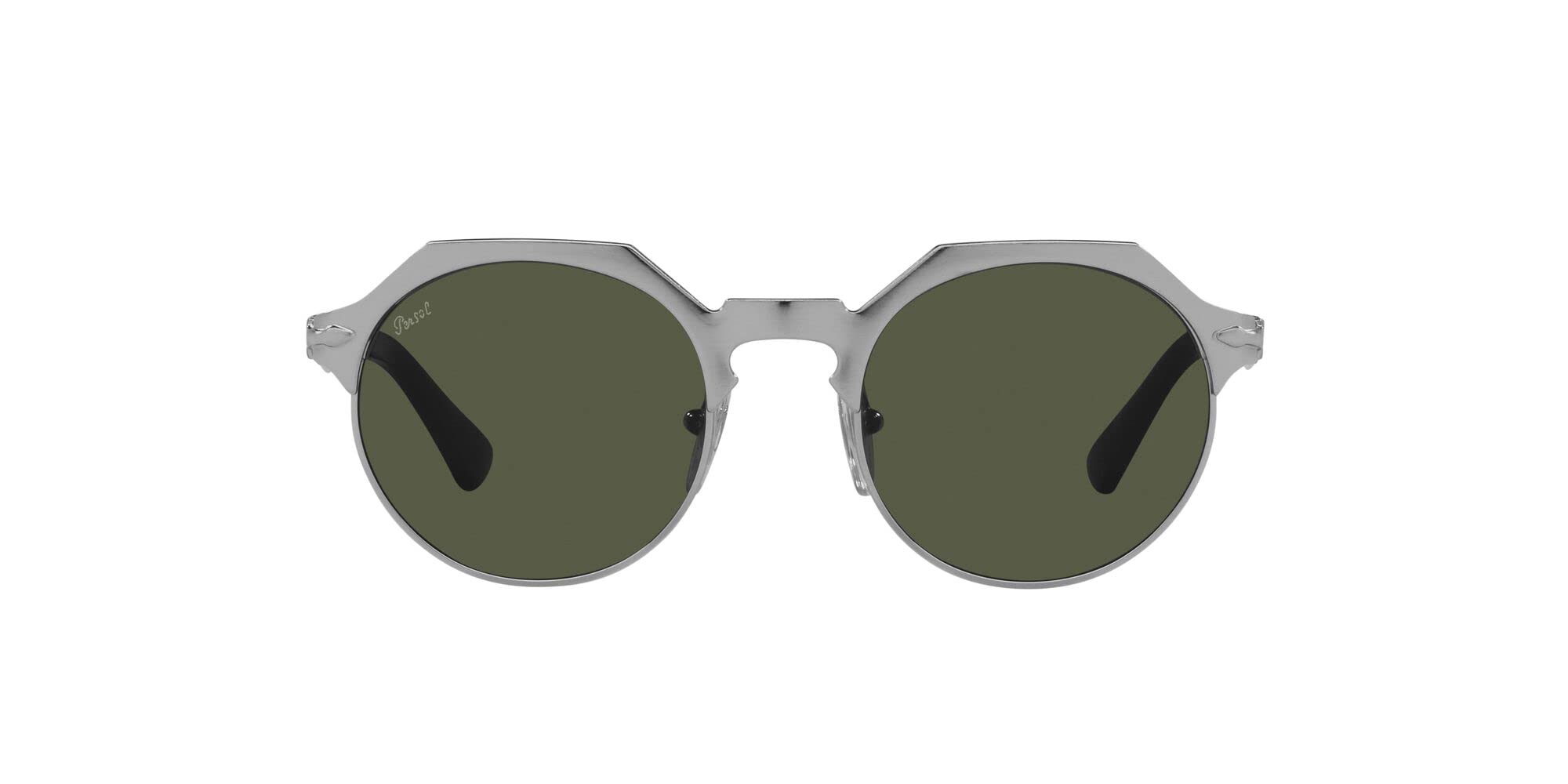 Persol PO2488S Hexagonal Sunglasses for Men & Women - Polarized UV Protection, Lightweight & Stylish - Perfect for Driving, Travel & Outdoor Activities
