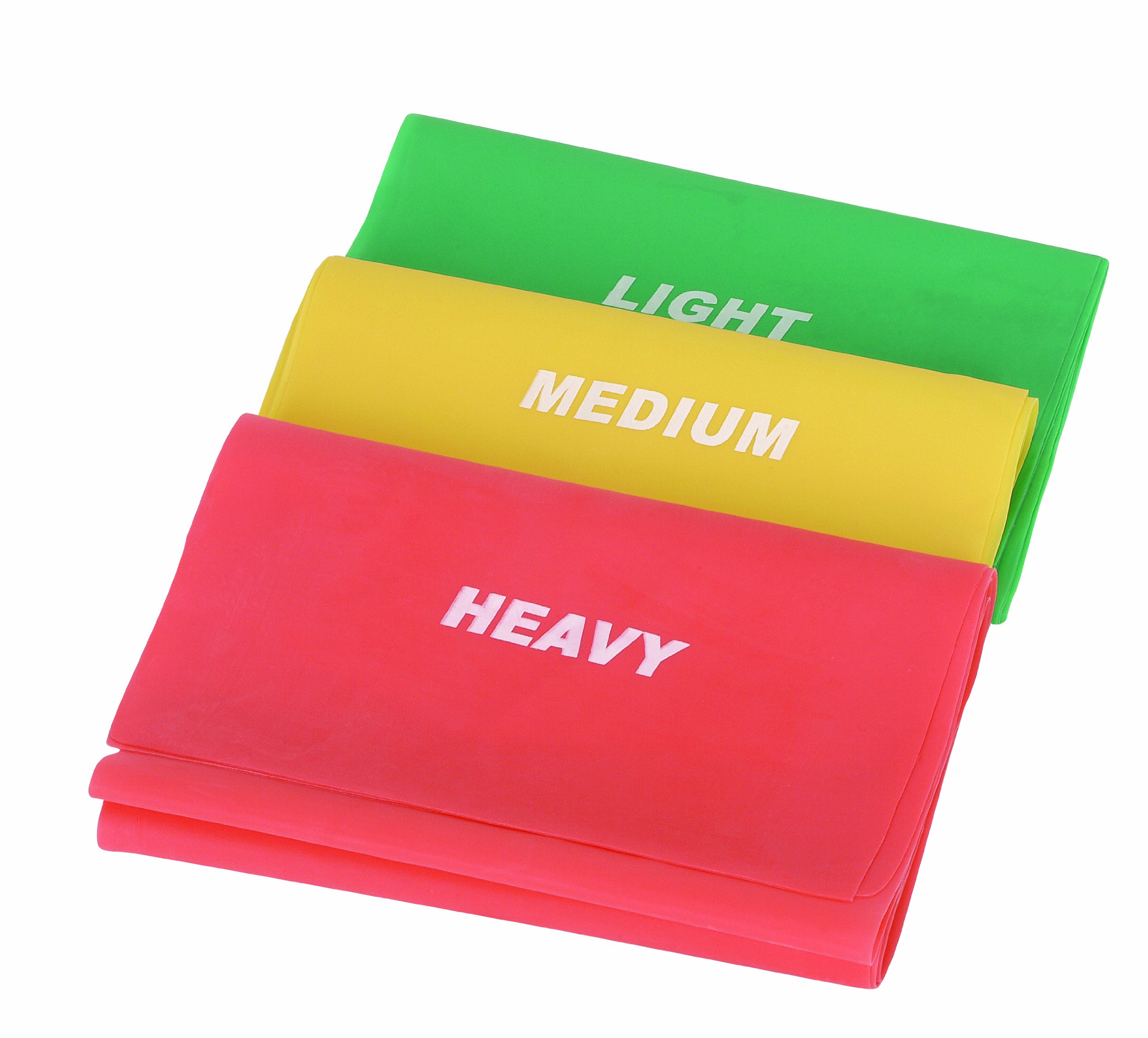 Sunny Health & Fitness Resistance Bands Set of 3 - Stretch Bands for Yoga, Pilates, Strength Training & Home Workouts - Perfect for Fitness, Physical Therapy & Muscle Recovery