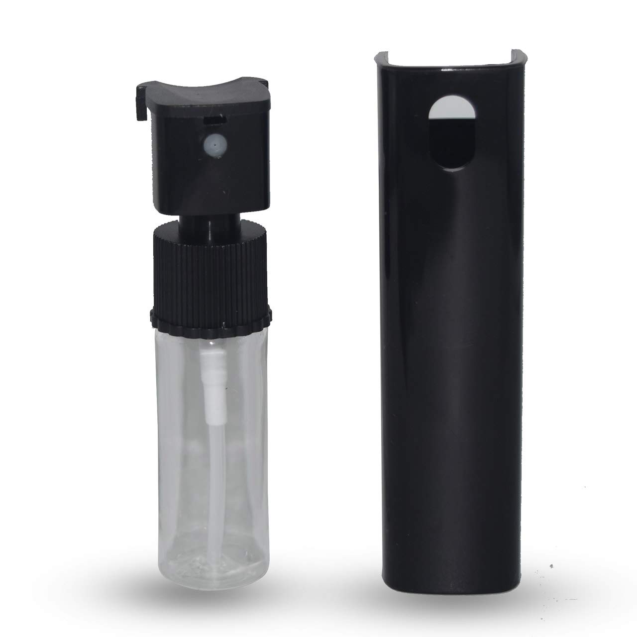 10ml Refillable Glass Bottle with Spray Pump - Multicolor Combo for DIY Perfume, Essential Oils & Rose Water - Leak-Proof Travel-Friendly Bottles for Home, Office & Gift Packaging (Pack of 3)