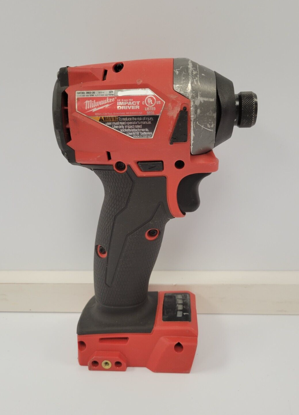 Milwaukee 2853-20 18V Cordless Impact Driver Kit with Battery & Charger - Powerful Tool for Construction, Auto Repair & DIY Projects