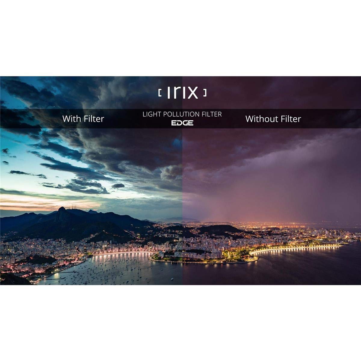 Irix Edge Light Pollution Filter 95mm - Reduce Glare & Enhance Night Sky Photography - Perfect for Astrophotography & Cityscape Shooting