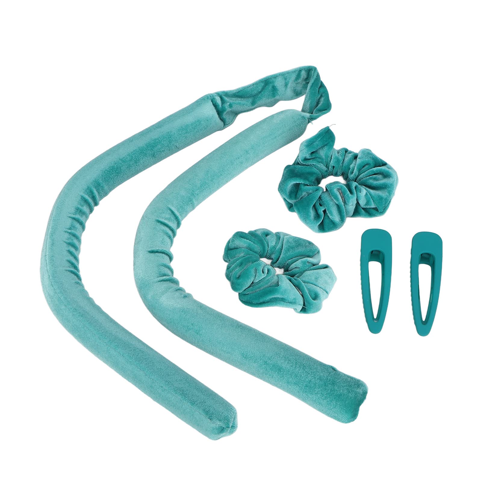 Heatless Curling Rod for Hair - No Heat Hair Rollers Set with Head Wrap Tape for Overnight Curls - Perfect for Home, Salon, and Travel Use