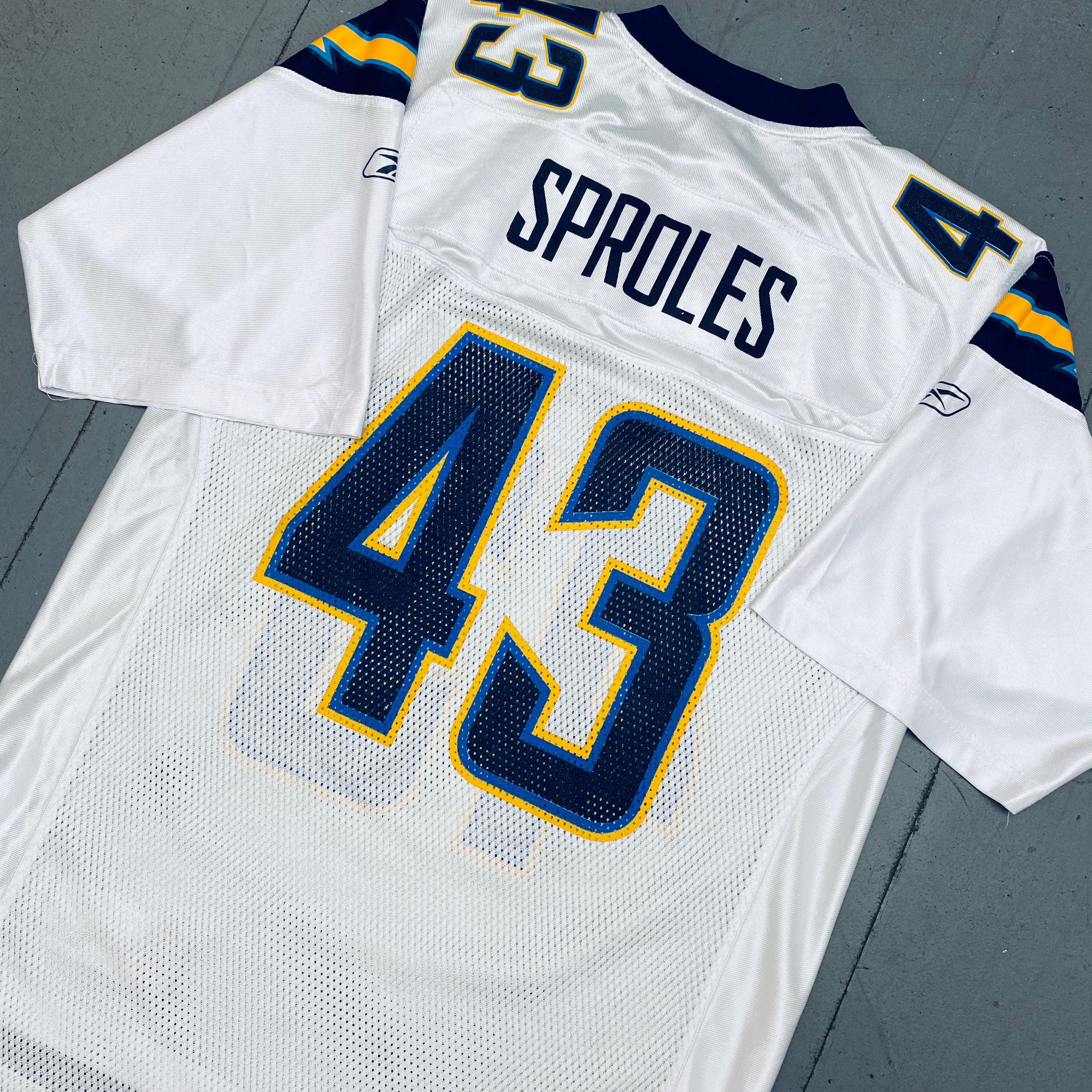 Darren Sproles San Diego Chargers 2007-2008 Jersey (Size S) - Perfect for NFL Fans, Collectors & Game Day Outfits