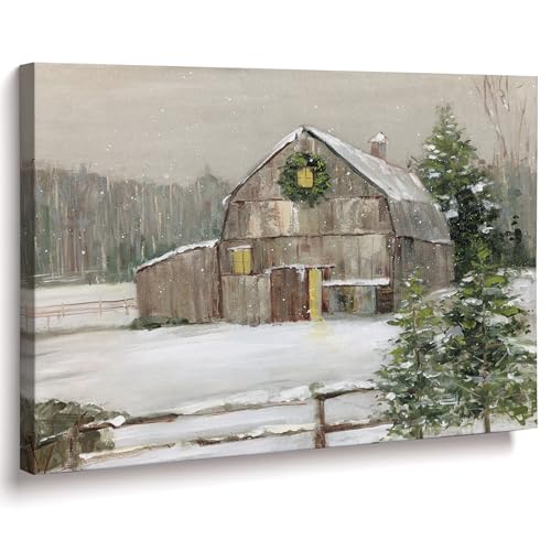 Winter Barn
