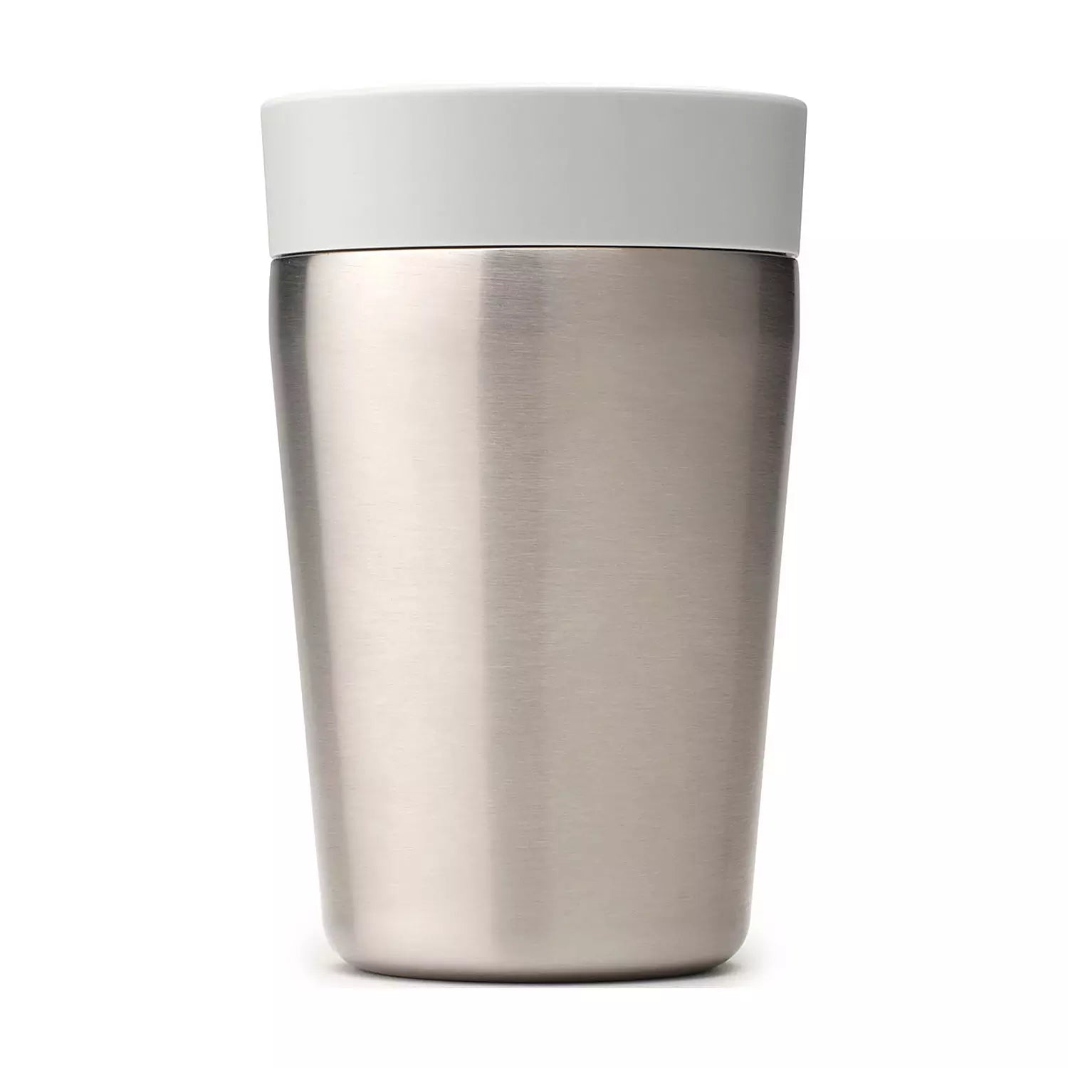 Insulated Stainless Steel Travel Cup 0.2L - Light Grey | Leakproof & Durable | Perfect for Coffee, Tea & Cold Drinks on the Go