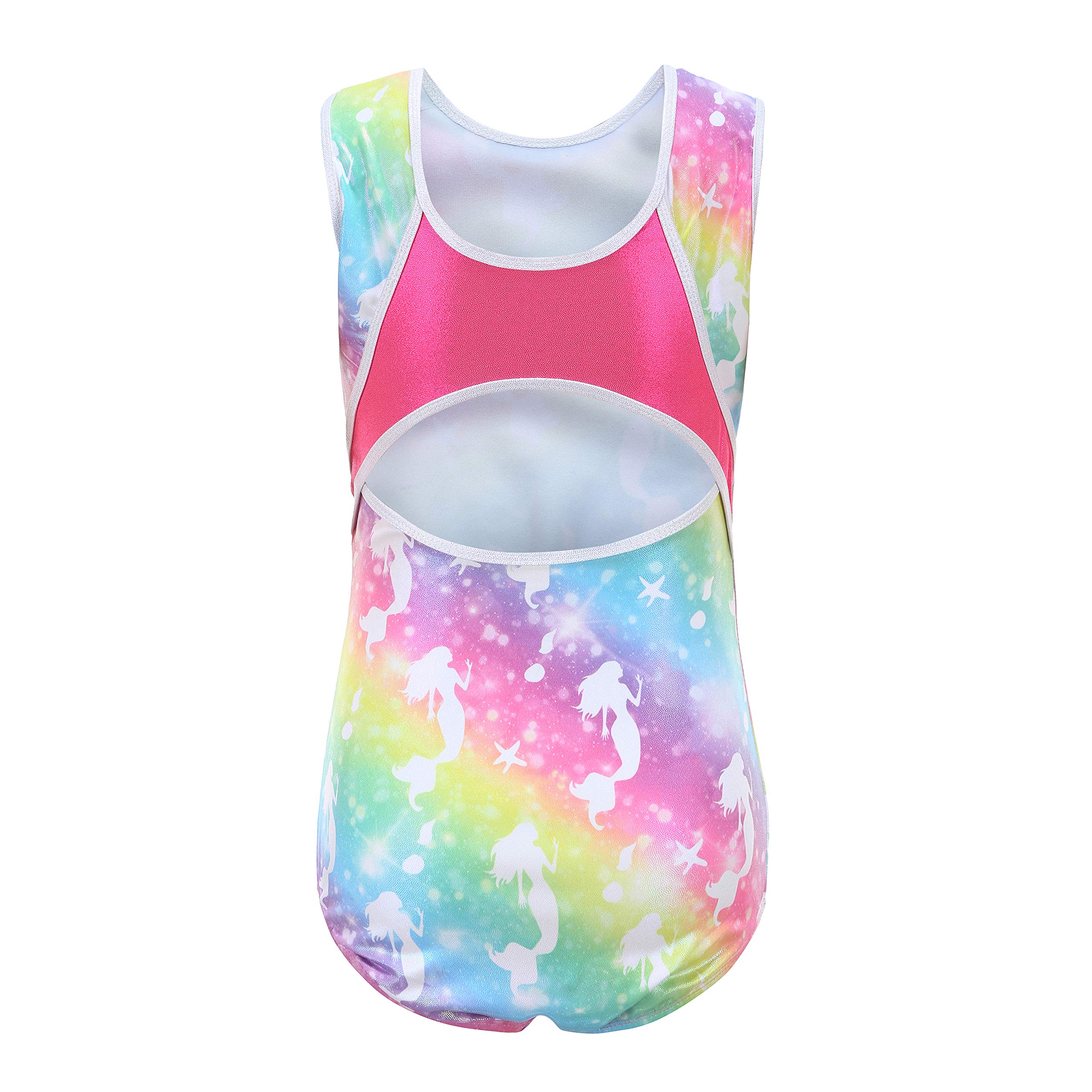 Kql Starry Girls Gymnastics Leotards for Ballet & Dance Training 5-14 Years - Sparkly Performance Costumes for Recitals & Competitions
