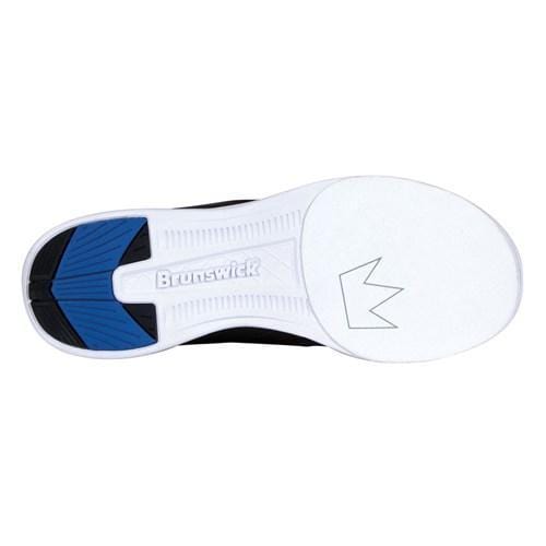 Brunswick Men's Frenzy Black Royal Bowling Shoes - Lightweight & Comfortable for League Play & Casual Bowling