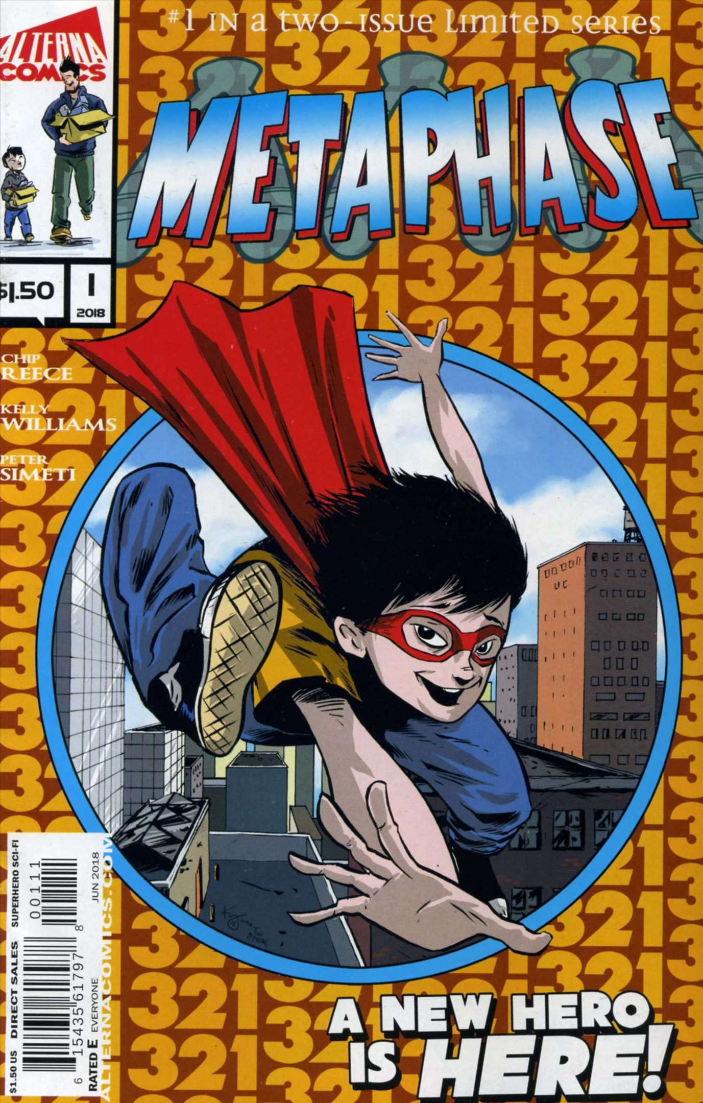 Metaphase (2nd Series) #1 VF/NM Condition - Alterna Comics Featuring Down Syndrome Superhero | Collectible Comic Book for Superhero Fans & Disability Awareness Supporters