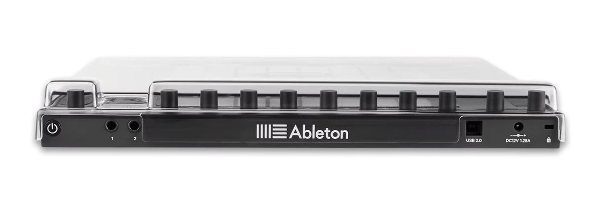 Decksaver DS-PC-APUSH2 Protective Cover for Ableton Push 2 - Durable Dust & Scratch Shield for Music Production & Live Performances