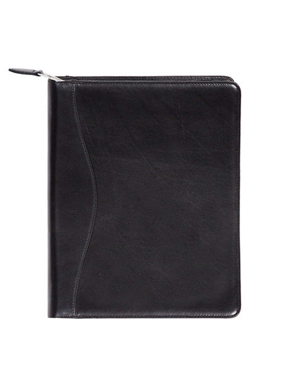 Scully Women's 5014Z Italian Leather Planner Padfolio - Professional Organizer for Business Women | Walnut Brown Leather Portfolio with Notepad Holder | Perfect for Office, Meetings & Executive Gifts