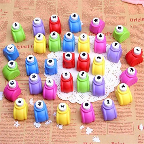 20-Piece Mini Scrapbook Punch Set - Floral Shape Hole Punchers for DIY Card Making, Scrapbooking & Paper Crafts (Perfect for Wedding Invitations, Greeting Cards, Journaling)