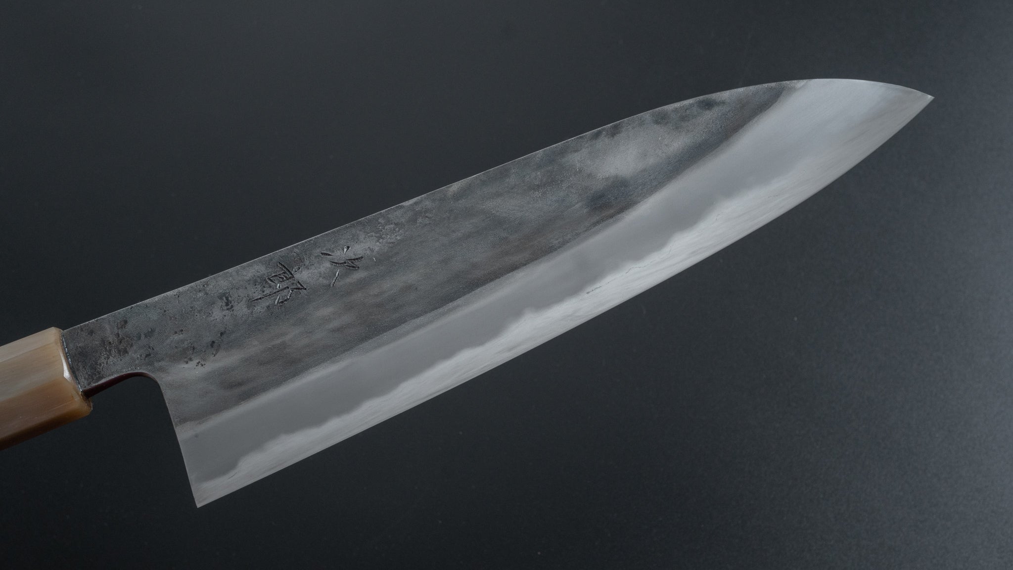 Premium Jiro Tsuchime Wa Gyuto 225mm Japanese Chef Knife with Taihei Tagayasan Handle - Perfect for Sushi, Meat Cutting & Professional Kitchen Use