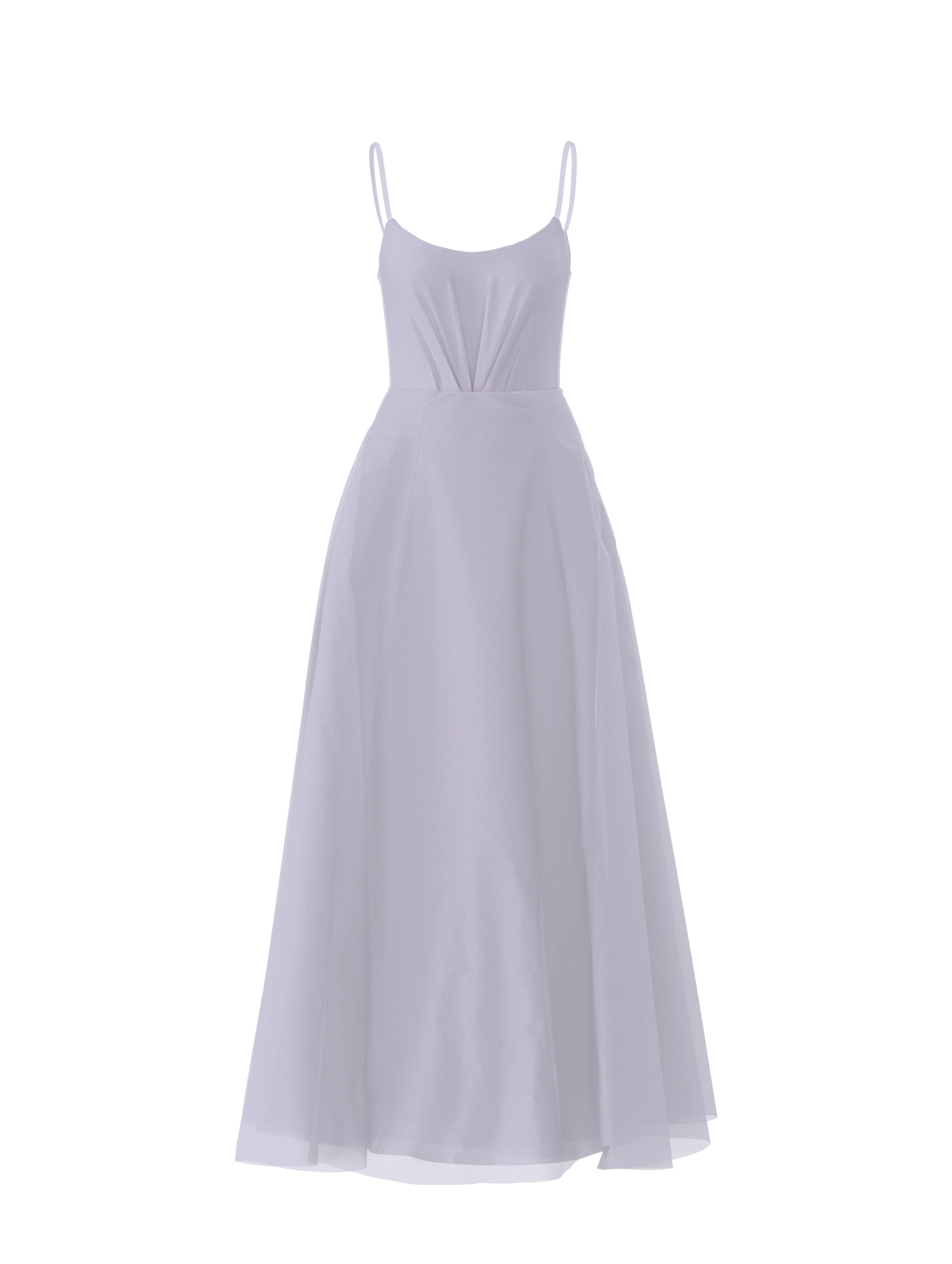 Bodice (Campbell) & Skirt (Cerisa) Set - Elegant Lilac Women's Fashion Outfit for Parties, Weddings & Special Occasions