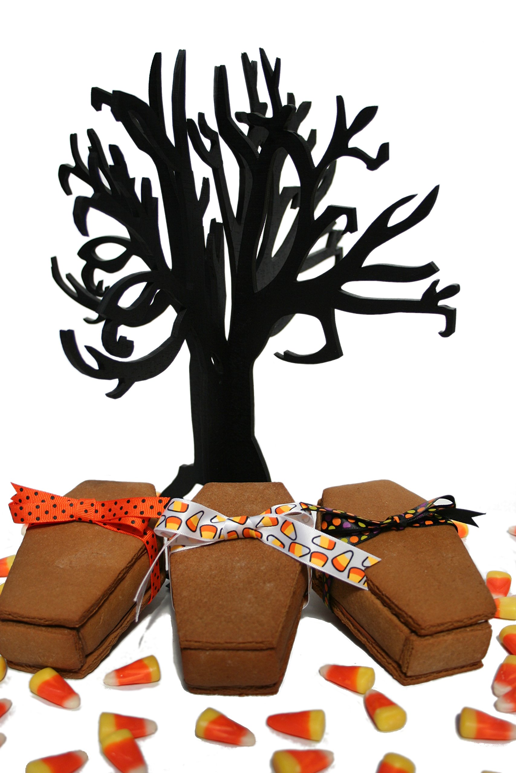 Halloween Coffin Treat Box Cookie Cutter Kit - 12 Piece Set for Spooky Cookies, Party Favors & DIY Baking Decorations | Perfect for Halloween Parties, Trick-or-Treat Gifts & Themed Desserts