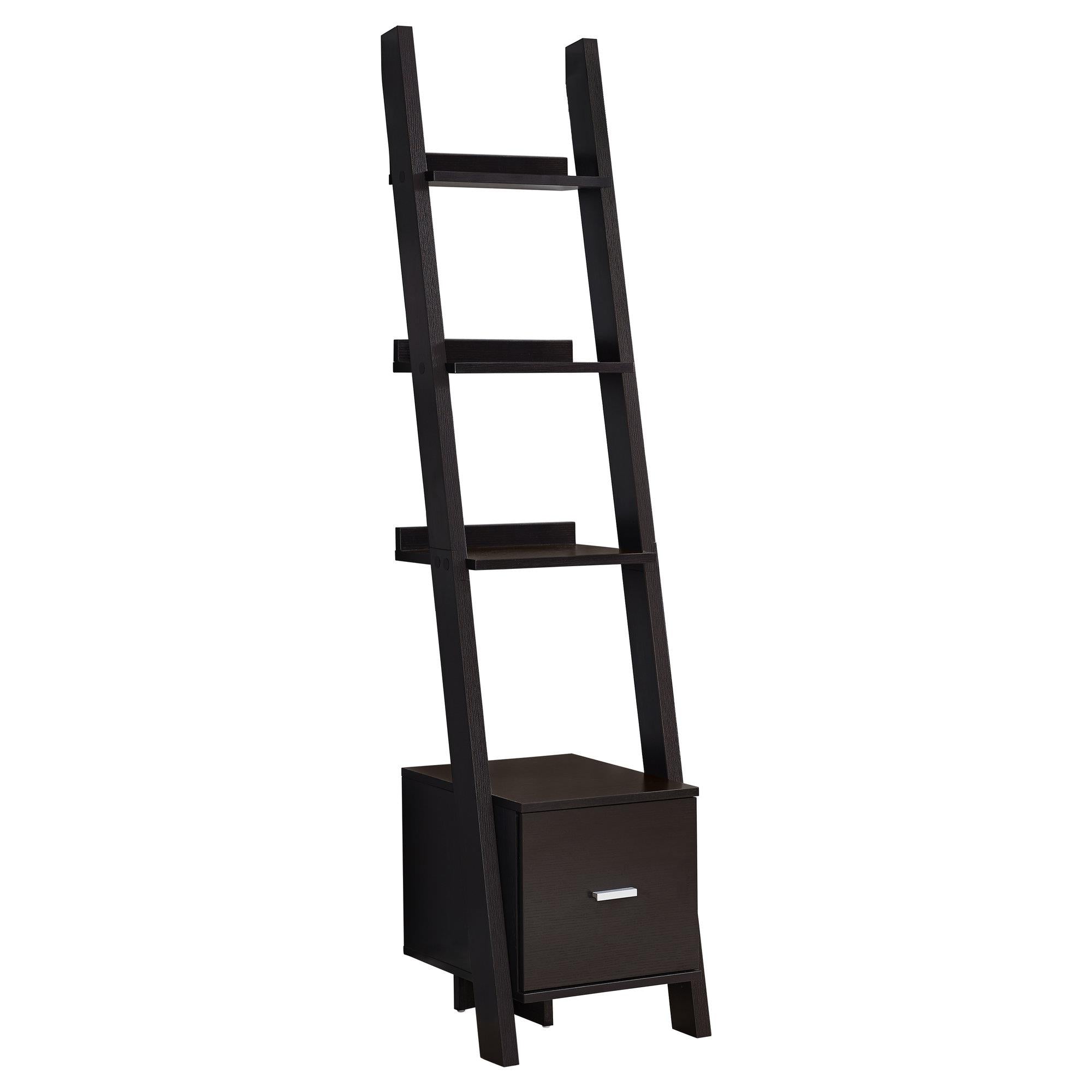 Monarch 4-Tier Bookshelf I 2765 - Stylish Wooden Bookcase for Home, Office & Library - Perfect for Organizing Books, Decor & Storage