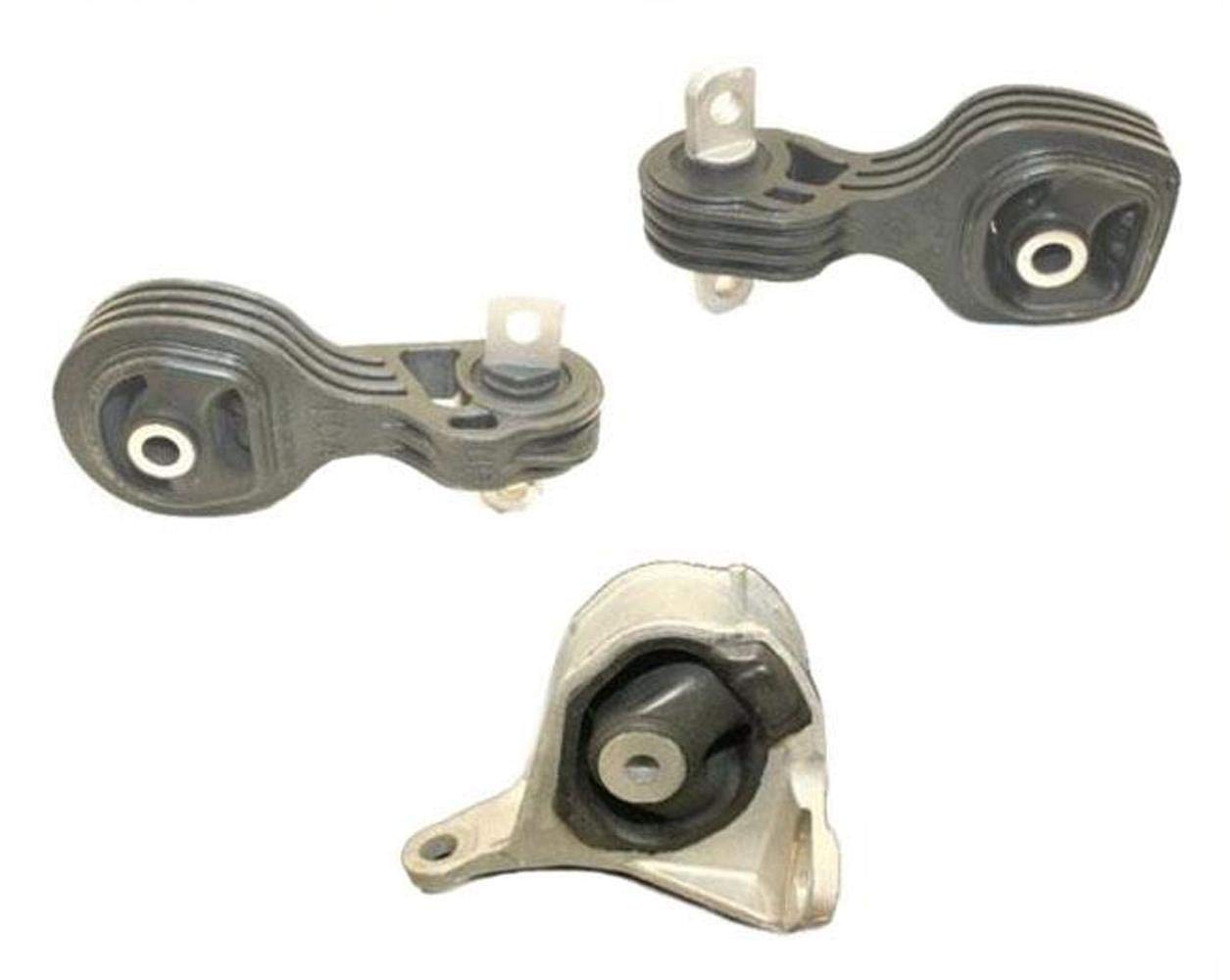 Honda CR-V 2.4L (2012-2014) 3-Piece Engine Mount Kit - Torque Strut & Transmission Mount Replacement | Improves Ride Comfort & Reduces Vibration for Smooth Driving