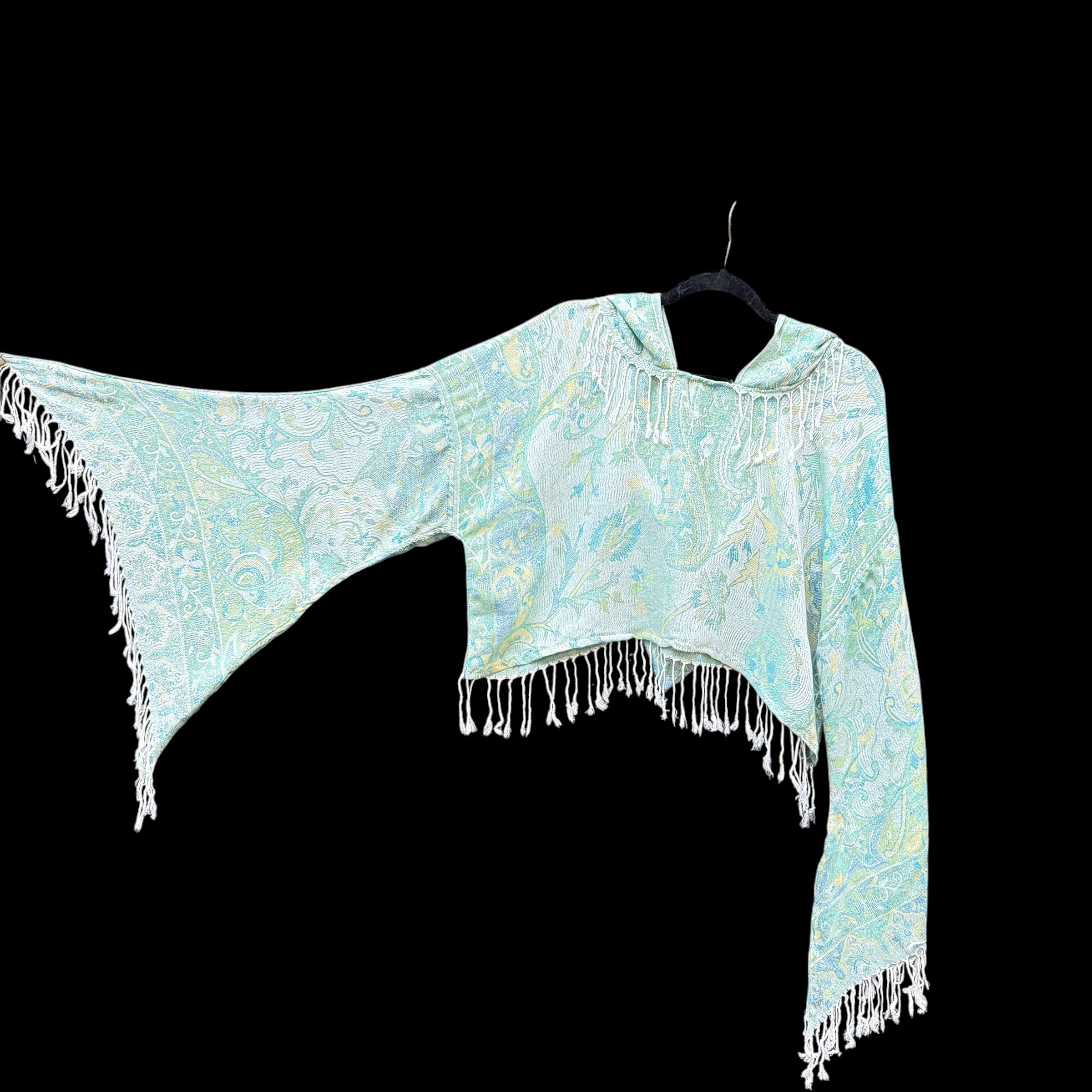 Butterfly Bell Pashmina Top - Elegant Ice Queen Style for Women | Perfect for Parties, Weddings & Evening Events