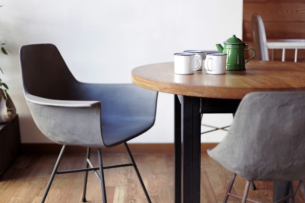 Hauteville Armchair by Lyon Beton - Modern Lounge Chair for Living Room, Office & Reading Nook - Durable & Stylish Accent Furniture