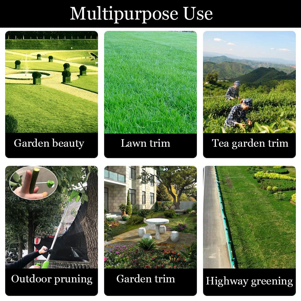 MIBICIRI 20 Pack Plastic Grass Trimmer Replacement Blades - 139mm Weed Wacker Head Blades for Lawn Mower & Weed Eater - Durable Black Plastic Cutter Blades (Perfect for Lawn Care, Gardening & Yard Maintenance)
