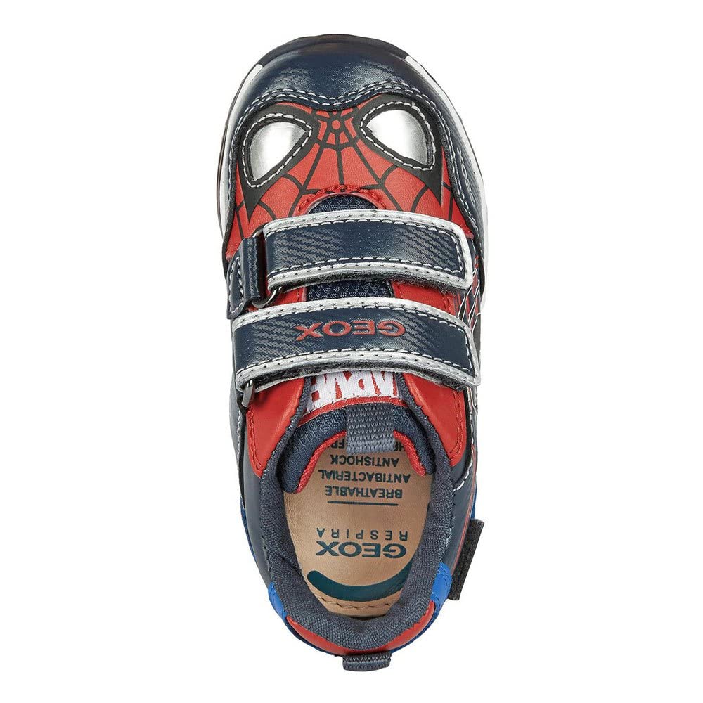 Geox Boys B Todo Sneakers - Lightweight Breathable Kids Shoes for School & Play | Comfortable Everyday Sneakers for Active Boys