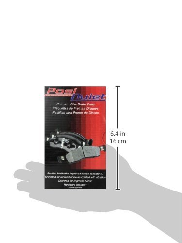HON PosiQuiet Ceramic Brake Pads - High Performance Low Noise Braking for Cars, Trucks & SUVs - Perfect for Daily Commuting & Highway Driving