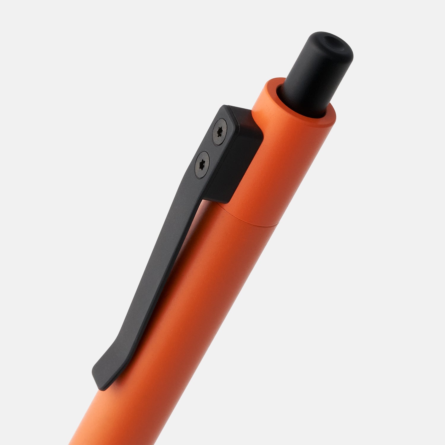 Basecamp Orange Daily Writer Kit - Premium Click Pen for Office, School & Note Taking - Smooth Writing Gel Ink Refillable Ballpoint Pen