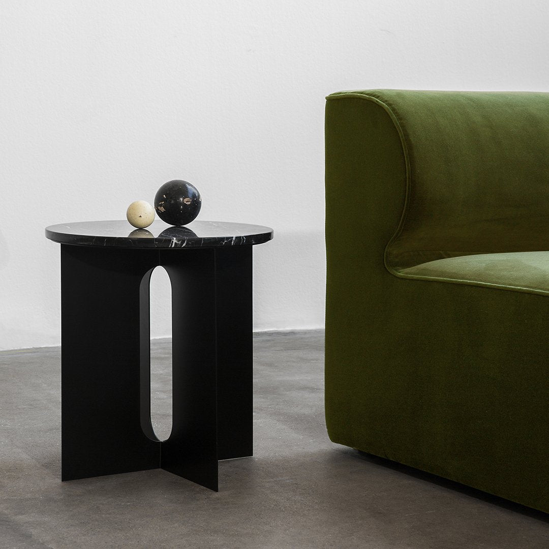 Modern Androgyne Side Table - Minimalist Nightstand, End Table for Living Room, Bedroom, or Office - Perfect for Small Spaces, Coffee Table Alternative, Stylish Home Decor