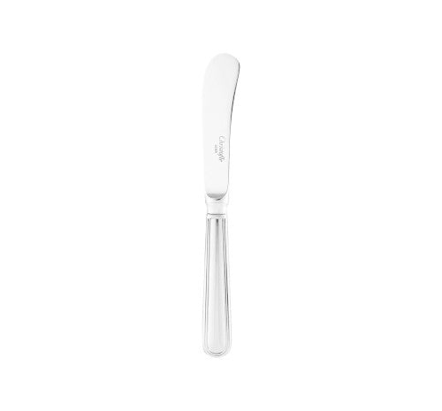 Christofle Albi Stainless Steel Butter Knife - Elegant Silverware for Fine Dining & Breakfast Table Setting