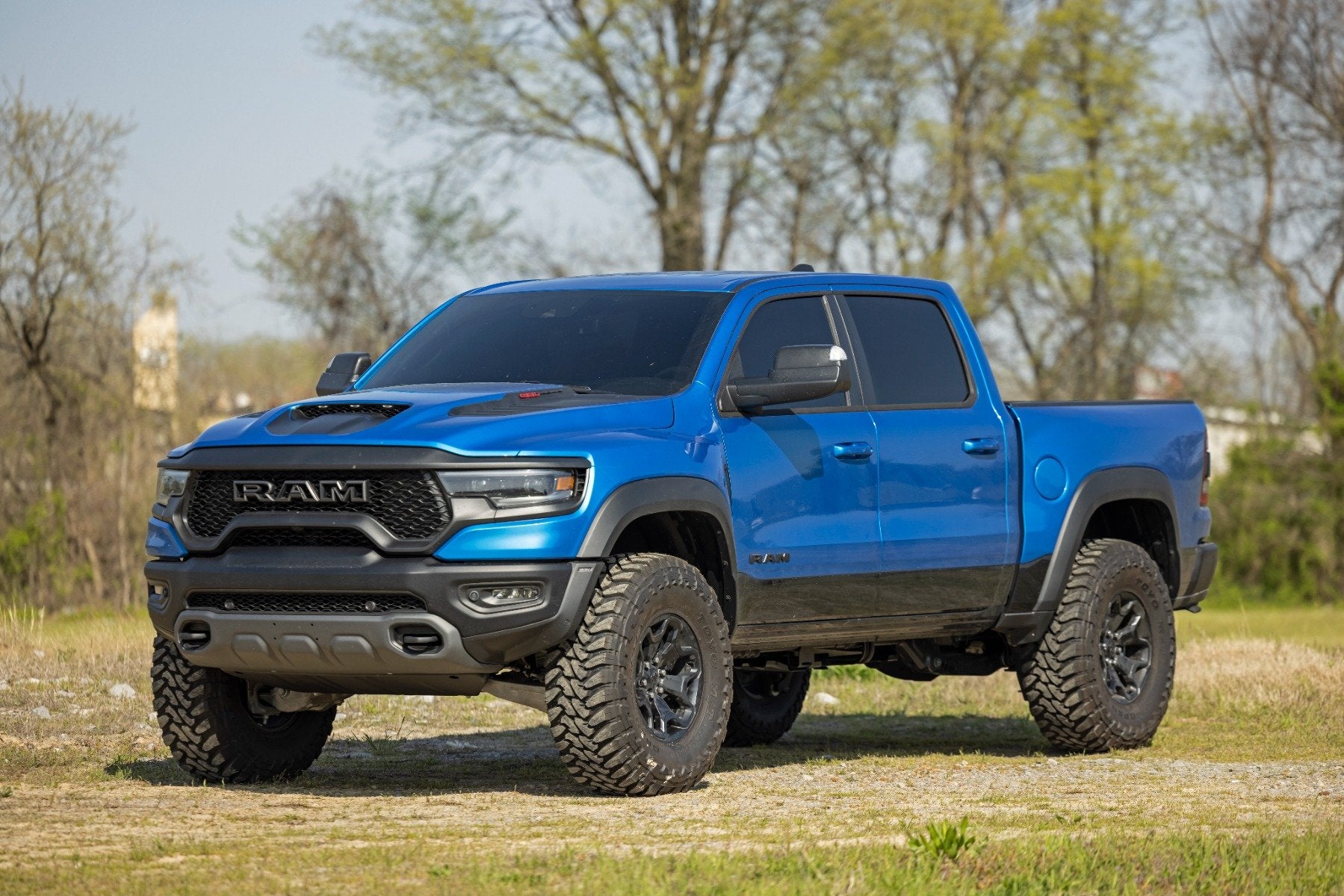 1.5 Inch Leveling Kit for Ram 1500 TRX 4WD (2021-2023) | Front Coil Springs | Lift Suspension Upgrade | Off-Road & Truck Performance Enhancement