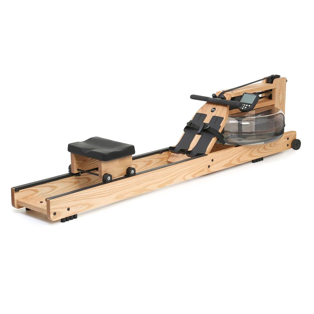 Premium WaterRower Oak Rowing Machine with S4 Performance Monitor - Perfect for Home Gym, Cardio Workouts & Full-Body Exercise