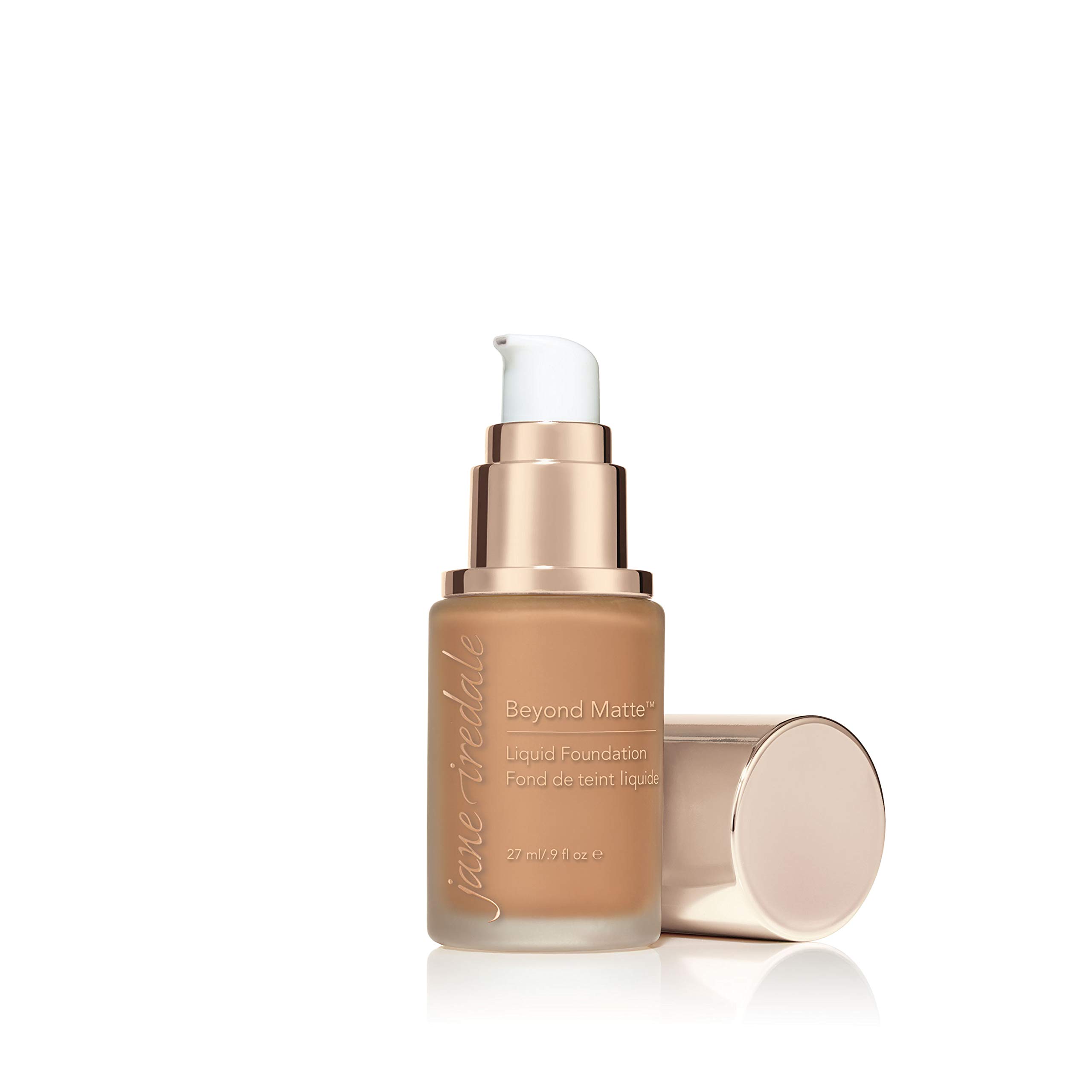 Jane Iredale Beyond Matte 3-in-1 Liquid Foundation - Lightweight, Buildable Coverage with Semi-Matte Finish | Vegan, Clean & Cruelty-Free Makeup | Perfect for Everyday Wear & Special Occasions