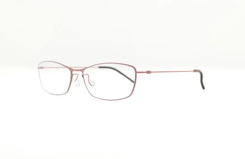 Aimee Women's Full Rim Square Screwless Titanium Eyeglasses Frame 945510 - Lightweight & Durable Eyewear for Work, Reading & Fashion