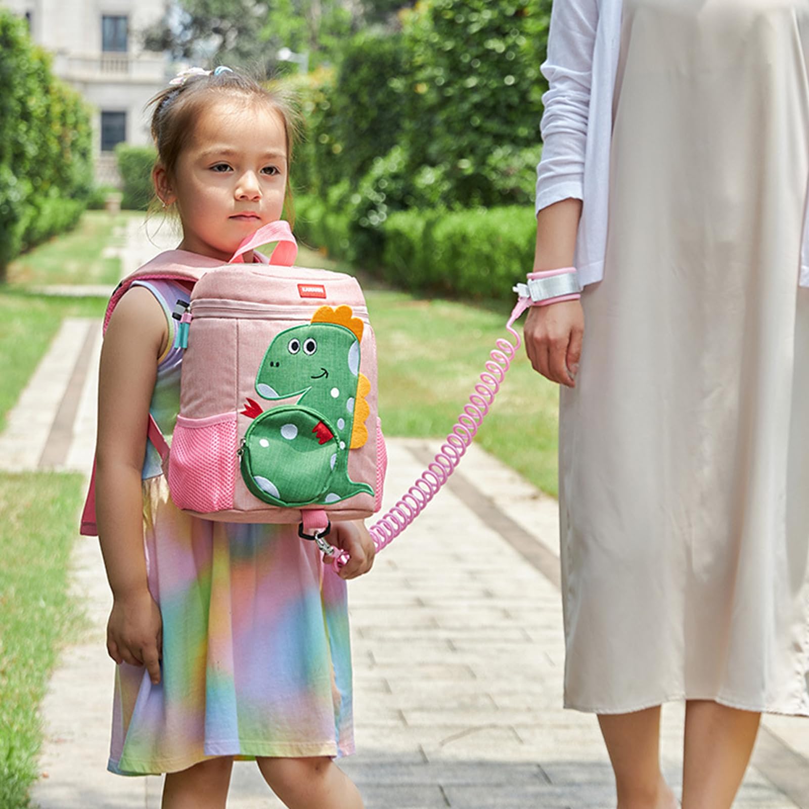 **Anti-Lost Toddler Backpack Harness with 1.5m Leash – Adjustable Safety Strap for Kids, Baby Walking & Travel – Perfect for Shopping, Airports & Crowded Places**