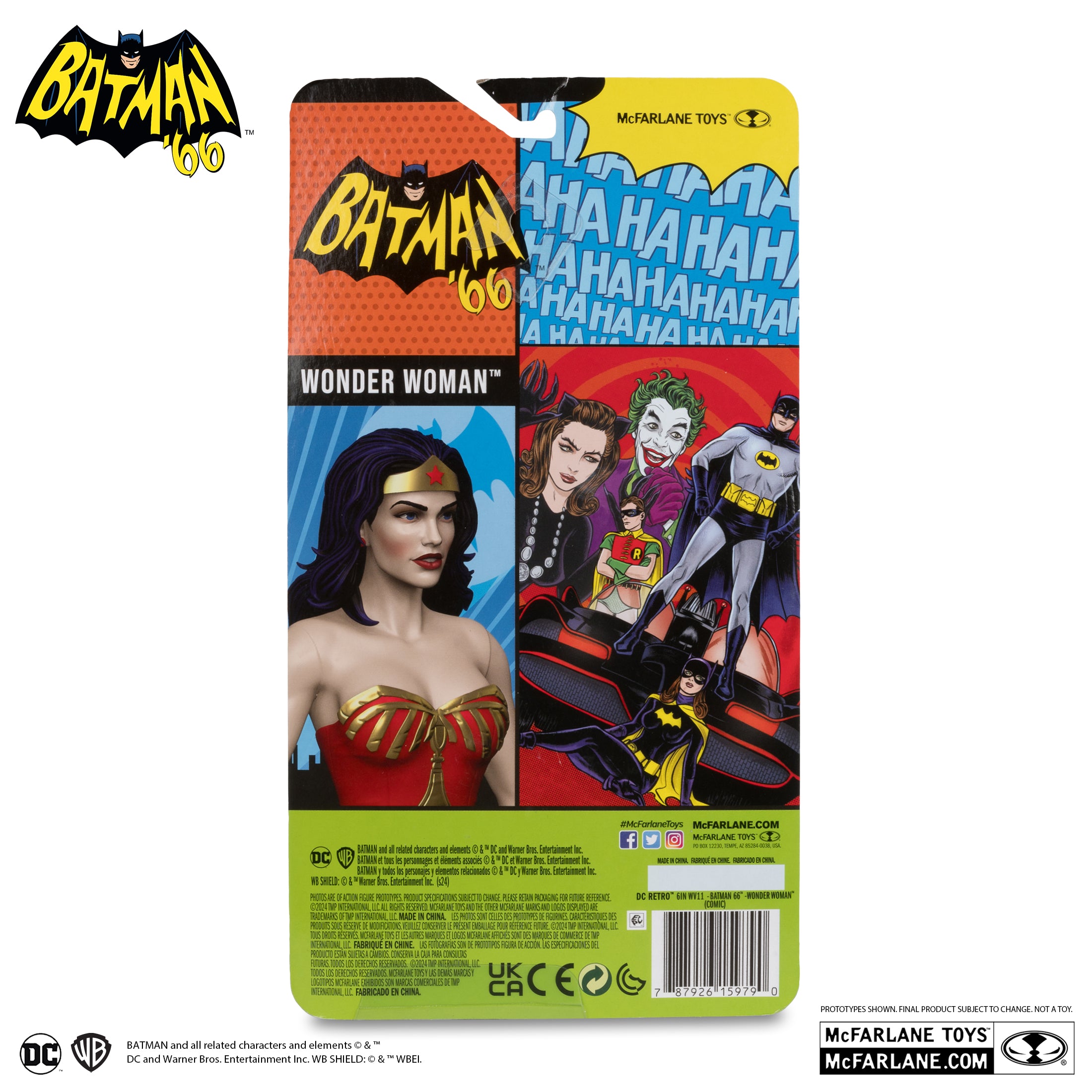 Vintage DC Comics Wonder Woman & Batman Action Figures - McFarlane Toys Collectibles for Superhero Fans | Perfect for Display, Gifts & Comic Book Collections