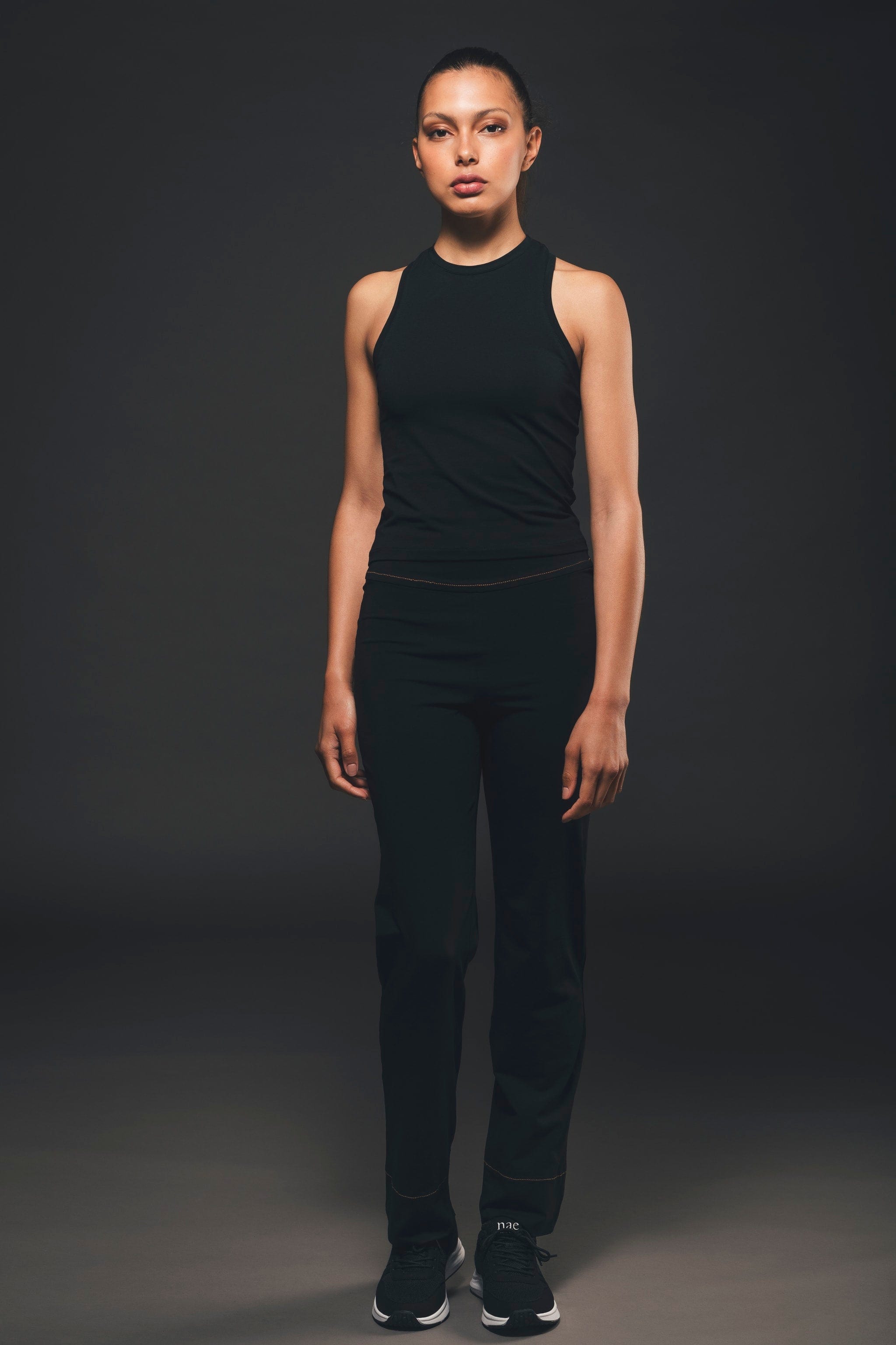Women's Cotton Tank Top - Soft & Breathable Sleeveless Shirt in Black | Perfect for Summer, Workout, and Casual Wear