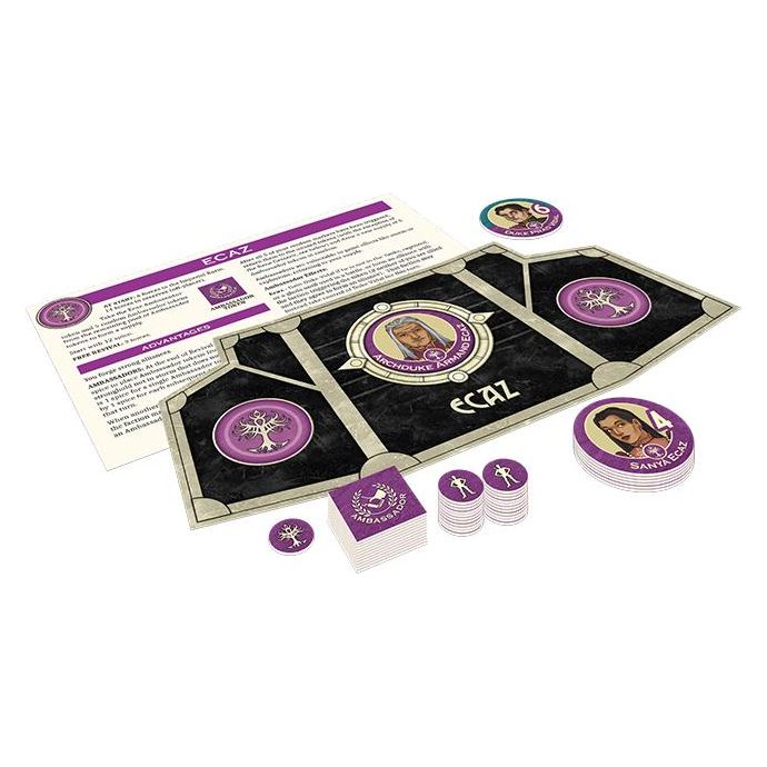 Dune Board Game Expansion: Ecaz & Moritani House - Strategy Game for Adults & Teens - Perfect for Game Nights & Dune Universe Fans