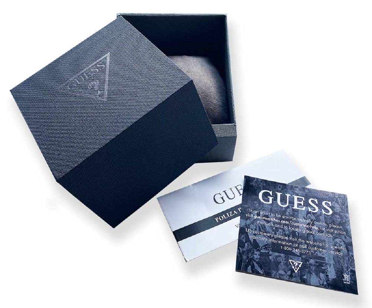 GUESS Women's Silver-Tone Analog Watch - Stylish Fashion Timepiece for Everyday Wear, Office & Casual Outfits