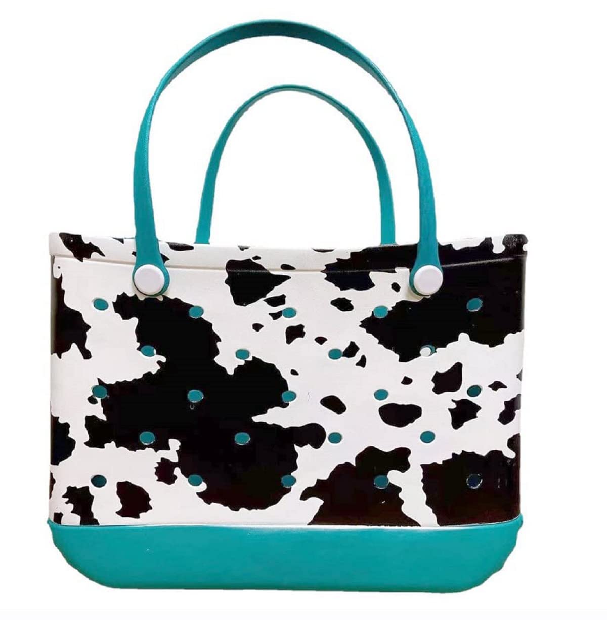 Large Waterproof EVA Beach Bag - Sandproof, Washable & Portable Tote for Travel, Sports, Shopping | Perfect for Beach Trips, Gym, Picnics & Outdoor Activities