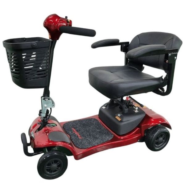 FreeRider USA FR Ascot 4 Wheel Mobility Scooter - Lightweight & Portable for Seniors & Adults - Perfect for Shopping, Travel & Outdoor Adventures