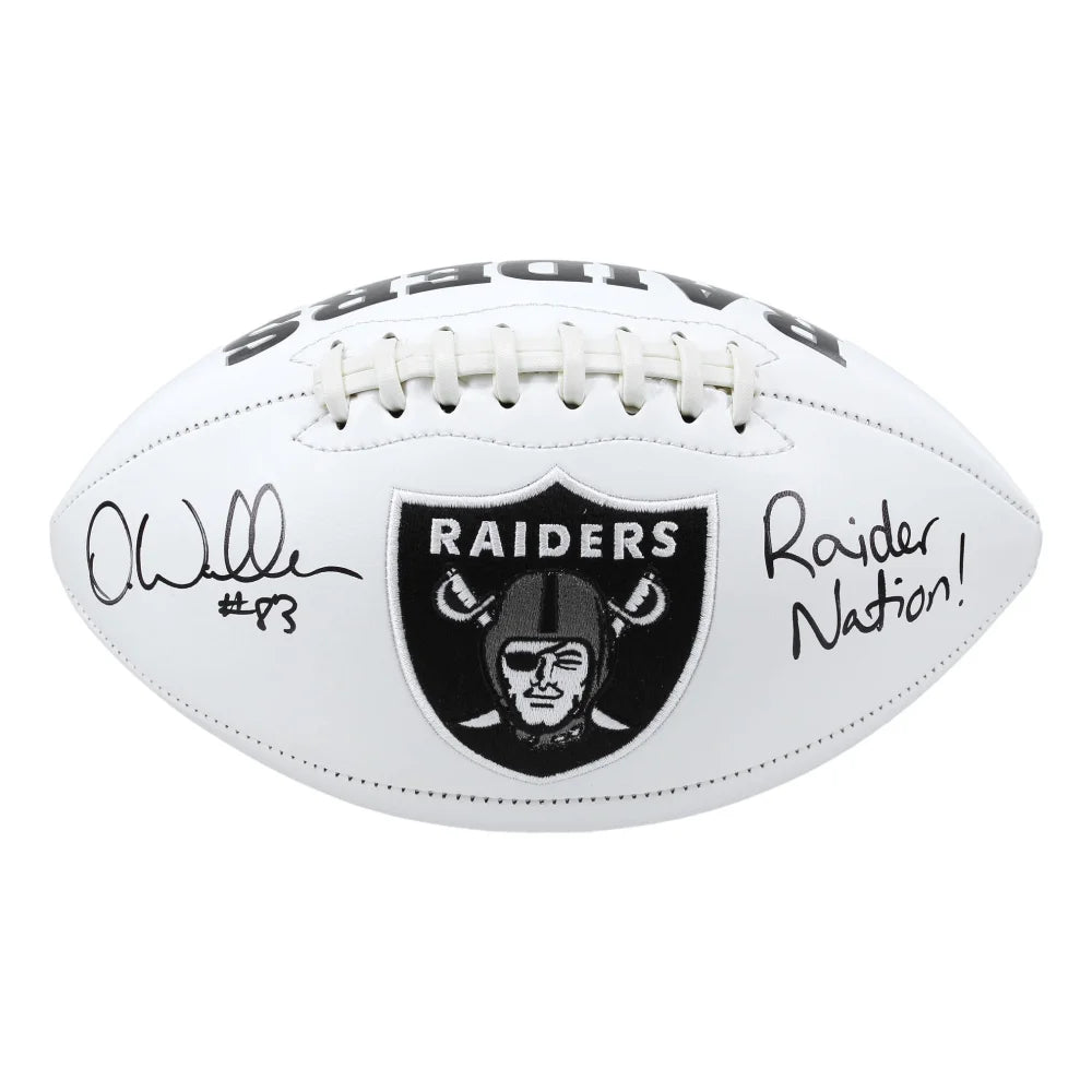 Darren Waller Autographed Las Vegas Raiders Football with 