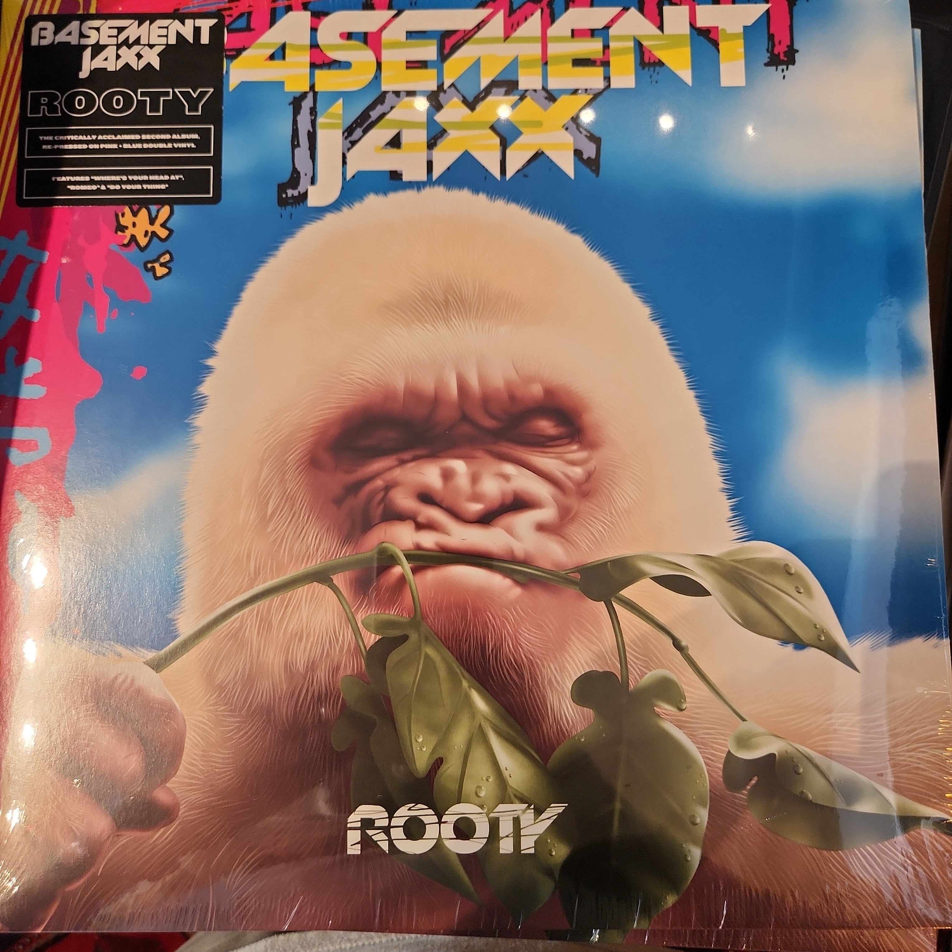 Basement Jaxx Rooty Limited Edition Vinyl Reissue - Classic Dance Music Album for DJs & Collectors | Perfect for Home Listening & Music Enthusiasts