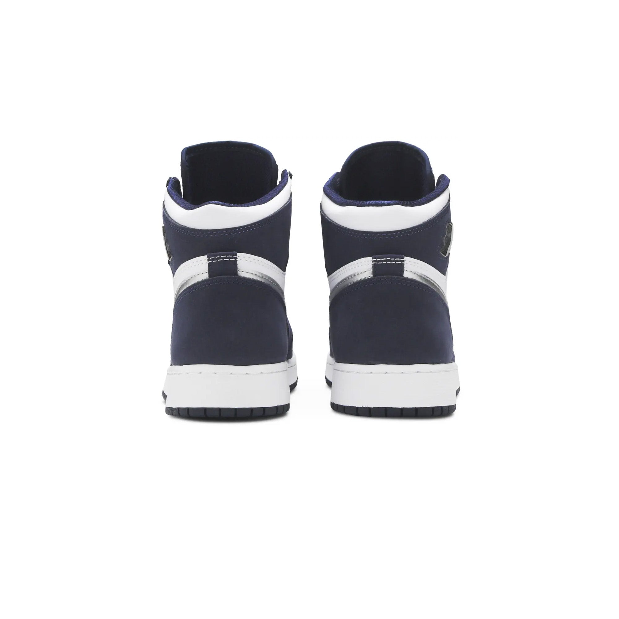 Air Jordan 1 CO. Japan 'Midnight Navy' GS Sneakers 2020 - Retro Basketball Shoes for Women & Girls - Perfect for Streetwear, Casual Outfits & Sneaker Collection