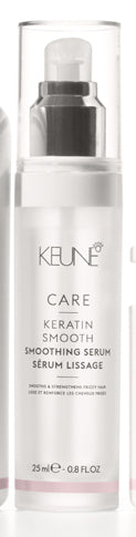Keratin Smoothing Hair Serum for Frizz Control & Shine - Repair Damaged Hair for Silky Smooth Locks - Perfect for Daily Styling & Heat Protection