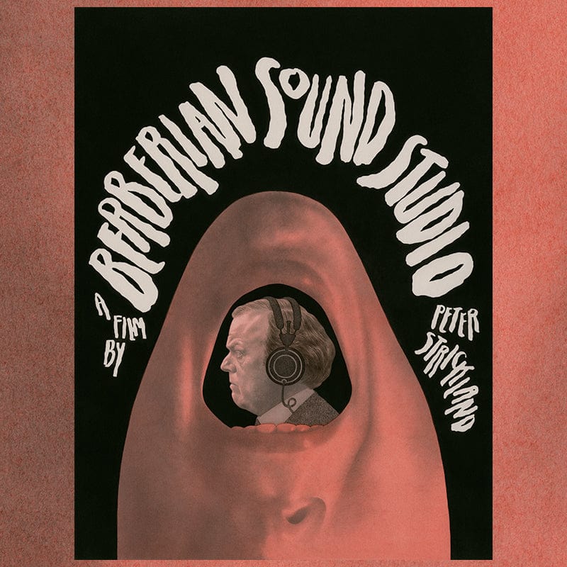 Black Dragon Press x Mondo #20: Berberian Sound Studio Screenprinted Poster - Limited Edition Art Print for Movie Lovers & Home Theater Decor